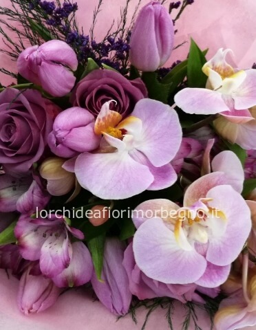 bouquet lilla prestige