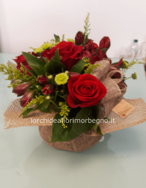 Composizione piccola diametro cm 28 come foto