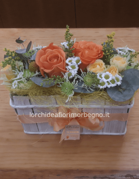 Cassettina con fiori